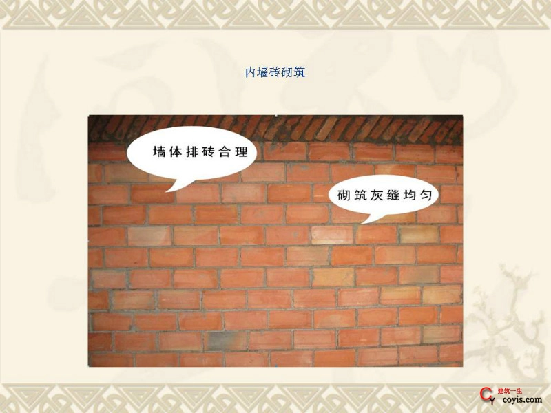 工程细部做法汇编——二次结构(内墙砖砌筑)