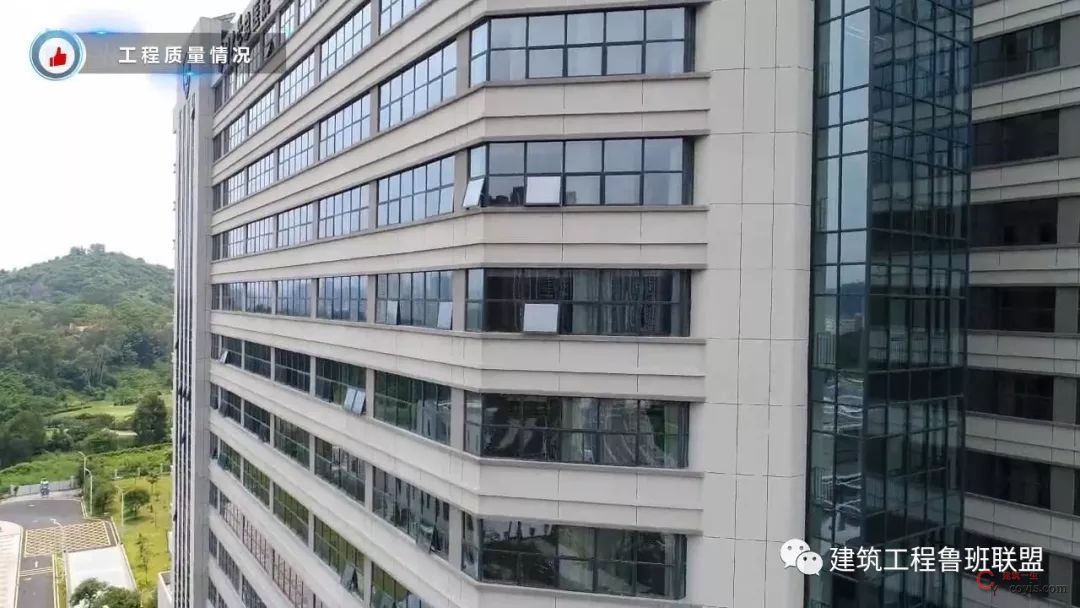 建筑防水有效，经台风暴雨考验，无渗漏
