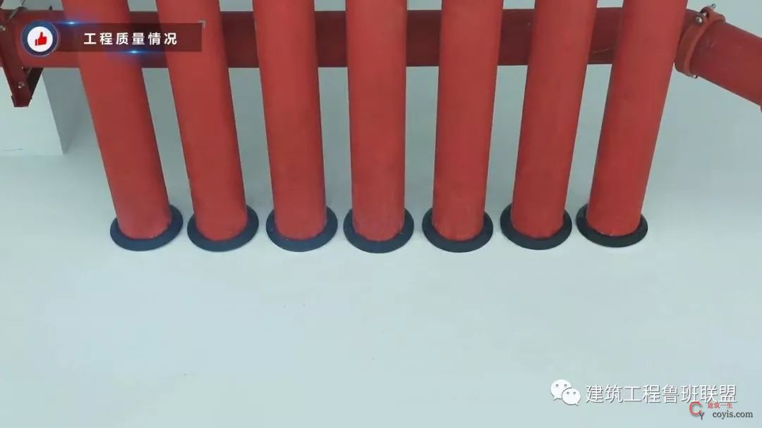 管道井施工精细，穿墙管线封堵标准