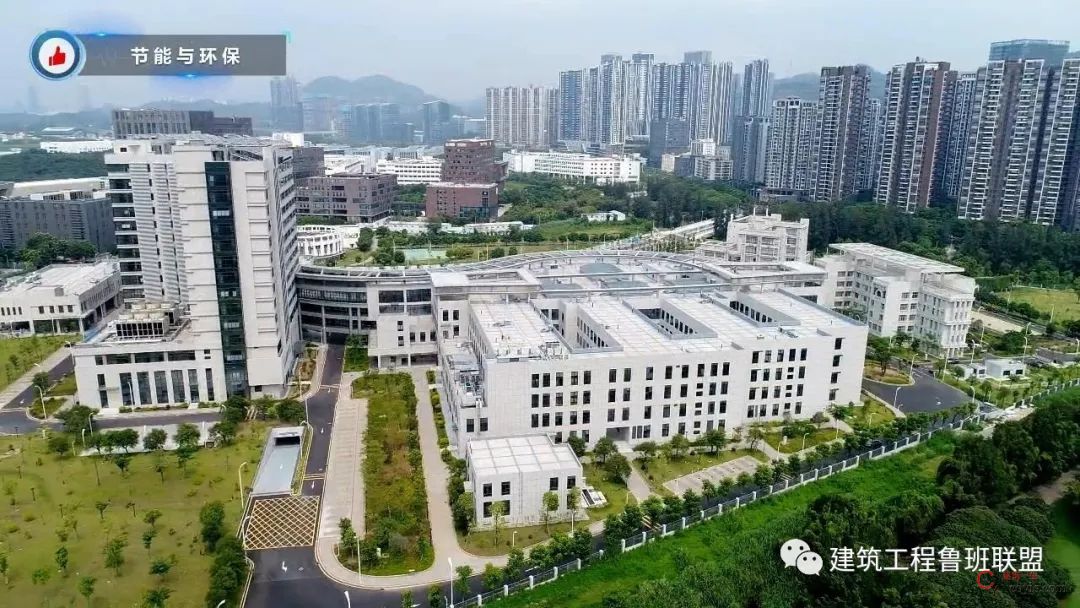 绿色施工措施到位、效果显著，完美诠释绿色建筑、生态医院的理念